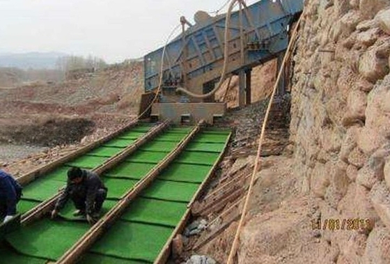 Portable Mini Gold Sluice Box für Alluvial oder Placer Gold Bergbau Werkzeuge und Ausrüstung