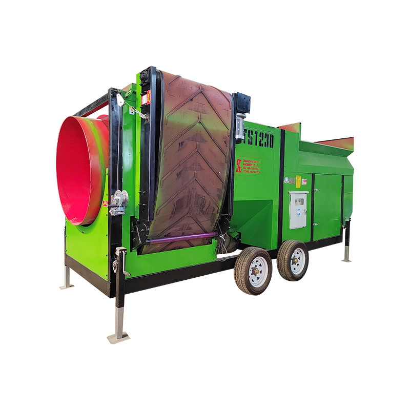 Haushaltsmüll-Sortiermaschine mit hoher Steifigkeit und MTS0818 Trommel-Trommel-Schirm