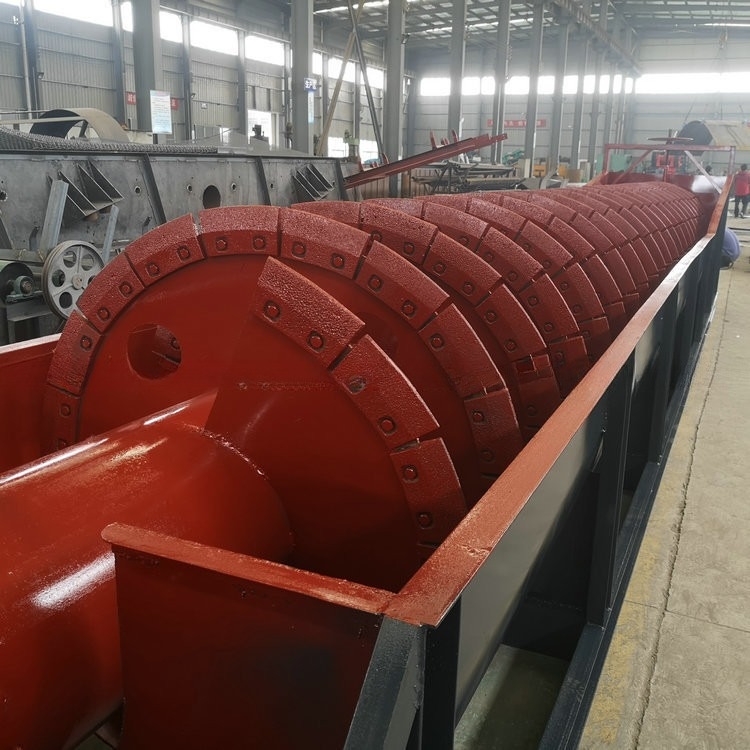 Schraubwaschmaschine für Silikonsandwaschmaschinen