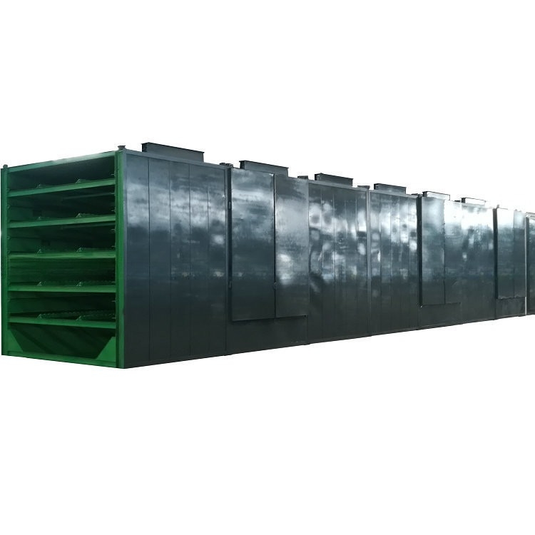 Installationstechniker Anleitung Doppelschicht-Gittergürtel Trockner für Holzkohle Briquette