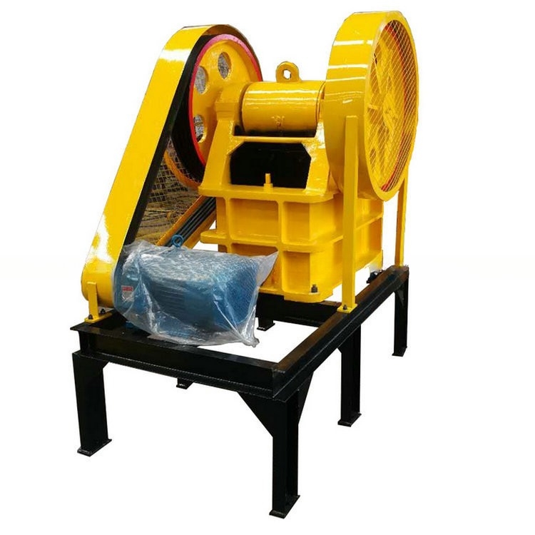 PE400x600 Golderz Stein Kiefer Brecher Maschine für Ausgang in 30kw Produktionsanlage