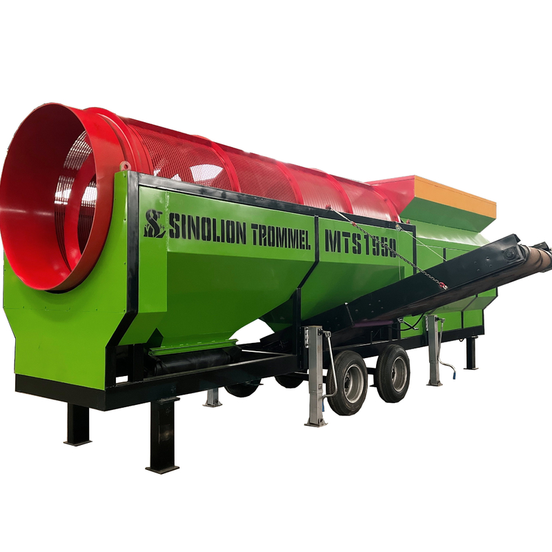 Hochkapazitäts-Kompost-Rotations-Funktrommel-Bildschirm/Siebe mit 3-45 kW Elektromotor