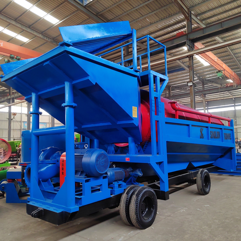 Mobile Gold- und Diamantwaschanlage für den Kongo-Schwerkraftseparator