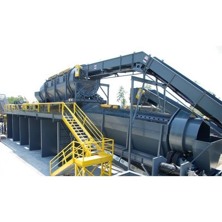 Mobilbau-Abbau-Recyclingmaschine zur Kommunalabfallsortierung Vielseitig