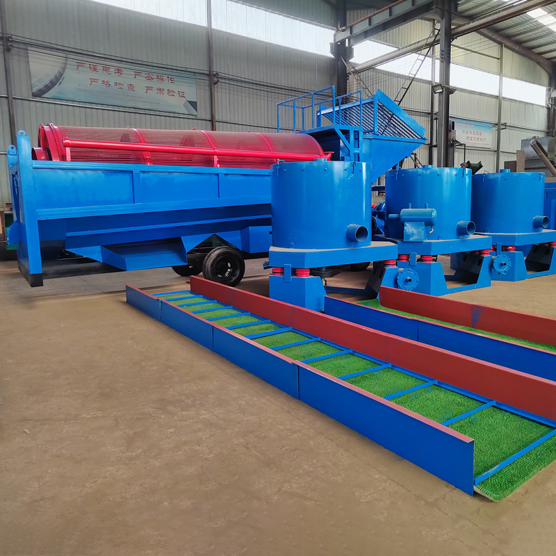 Tragbare Goldrefiningmaschine für die Alluvial Gold Recovery Plant in Ghana