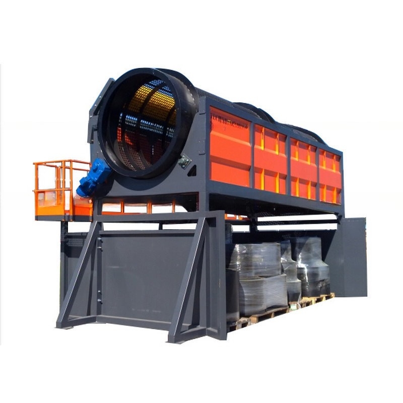 2200 KG Kapazität Trommel-Sand- und Kies-Trennmaschine mit Edelstahl-Schirmmaterial