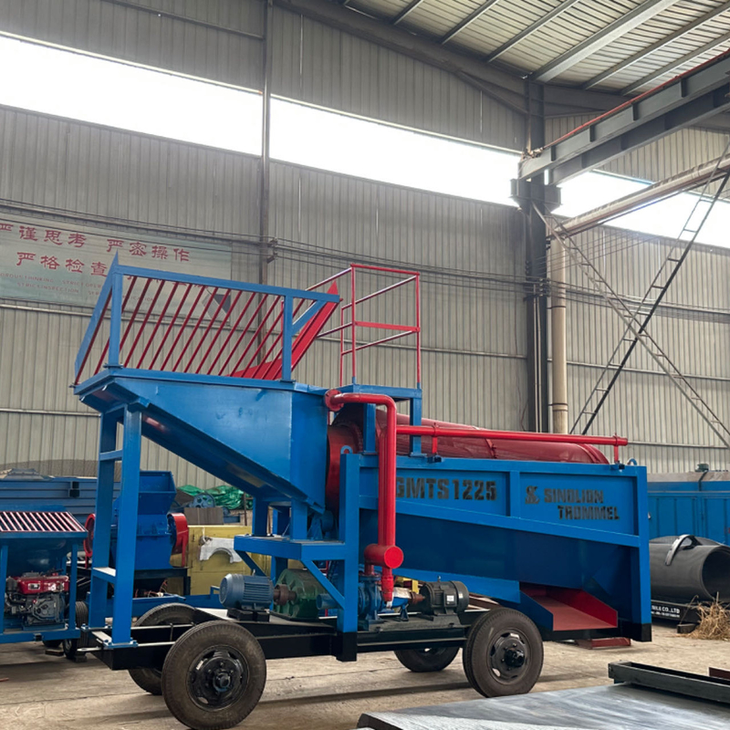 Leistung Mineralseparator Schwerkraft Erz Trommel Bildschirm für Fluss Gold Waschanlage