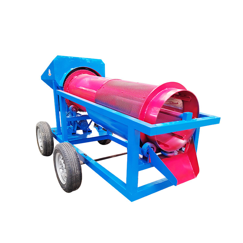 10 Tonnen pro Stunde Portable Alluvial Gold Wash Plant mit einer Zuführgröße von weniger als 300 mm