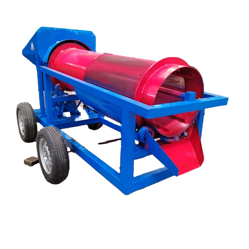 1.5 Kw Mini Trommel Plans Kleines Gold Trommel Waschanlage 600 KG Geeignet für Alluvial Gold